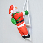 Сувенир "Дед Мороз на лесенке" 30см