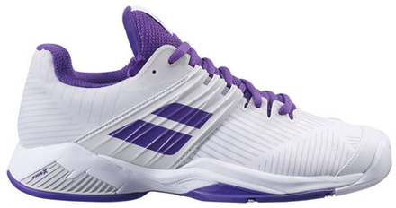 Женские Кроссовки теннисные Babolat Propulse Fury All Court Women - white/purple