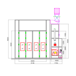 WDK-900(trucks) Окрасочно-сушильная камера