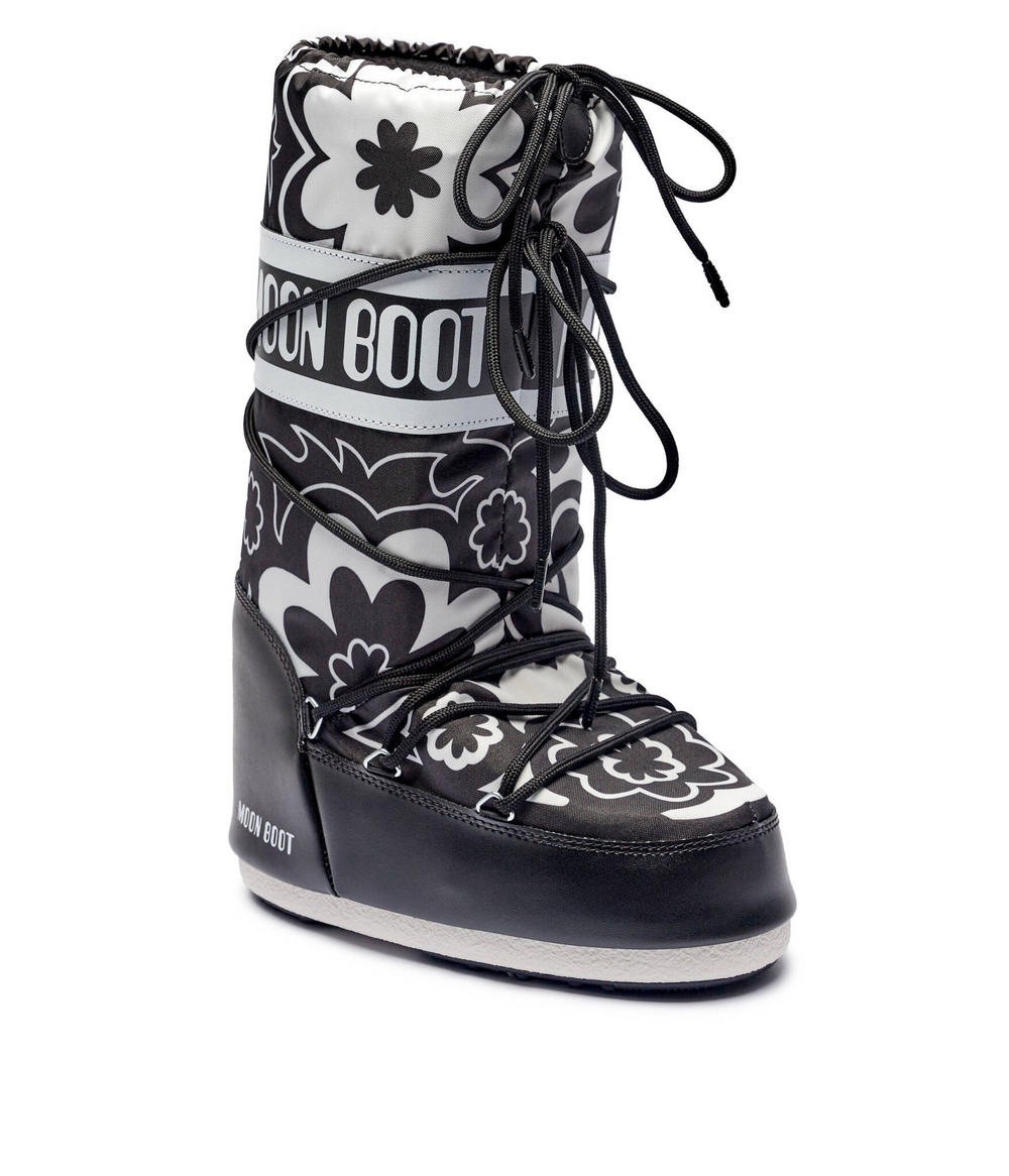 Угги ICON FLOWER Moon Boot - черный(80D1402940)
