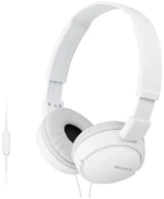 Полноразмерные проводные наушники SONY MDR-ZX110AP, белый