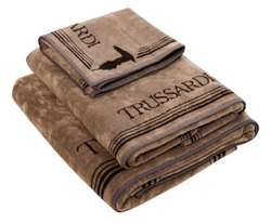 Полотенце пляжное 95х150 Trussardi Frame 003 Sand