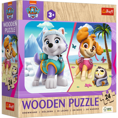 Pazl \ Puzzle \ Пазлы Puzzles - "24 Wooden Puzzle" - Girl's PAW Patrol / Viacom PAW Patrol
