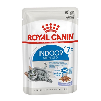 Пауч для кошек Royal Canin INDOOR STERILISED 7+ YEARS JELLY в желе