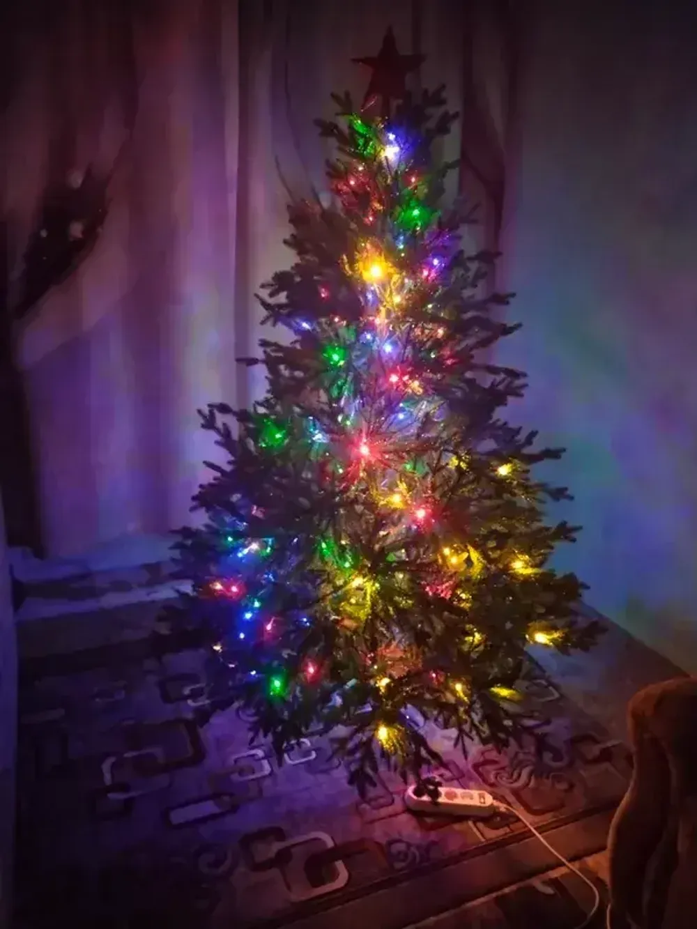 Ель искусственная «Вега» (Литая хвоя) 250 см / 2,5 м