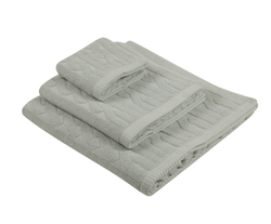 Элитные полотенца махровые Imperio голубая глина от Luxberry Португалия