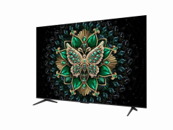 55" Телевизор TCL 55C6K QD-Mini LED QLED, 4K Ultra HD, Google TV, черный