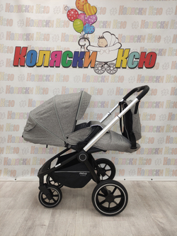 Коляска модульная MOWBABY Zoom Silver Grey