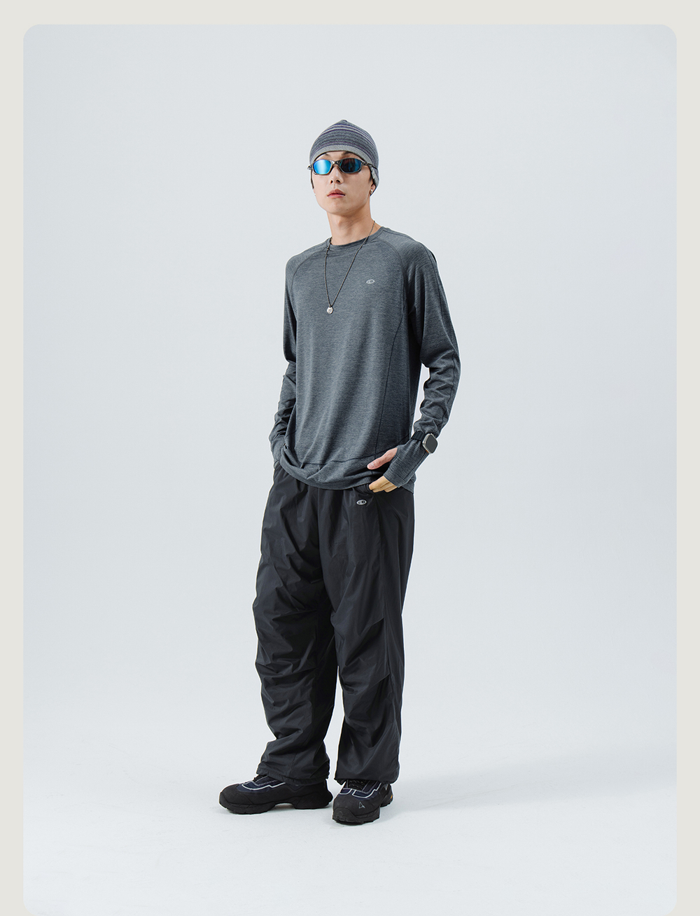 Брюки Nothomme Blue Autumn/Winter OCTA Antibacterial Thermal Lightweight Pants