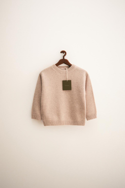 ZARA TIMELESS — ТРИКОТАЖНЫЙ ДЖЕМПЕР ИЗ КАШЕМИРА, ЭКРЮ