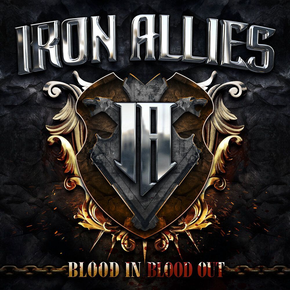 IRON ALLIES - Blood In Blood Out 2022, музыкальный компакт диск, ACCEPT, DAVID REECE, HERMAN FRANK