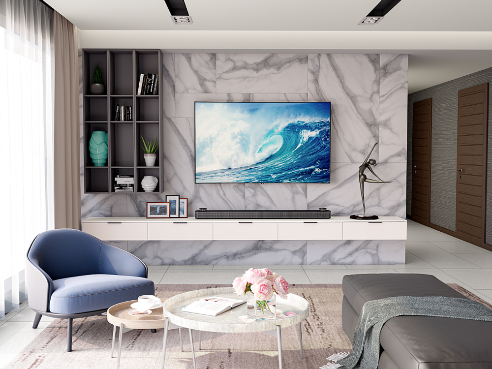 Римини Тумба ТВ №1 навесная