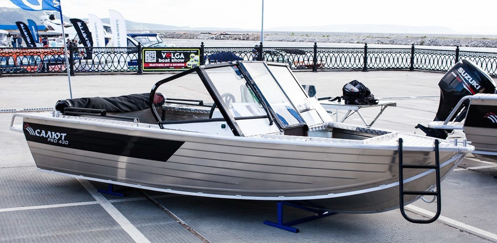 Транспортировочный тент для катера Салют 430 PRO