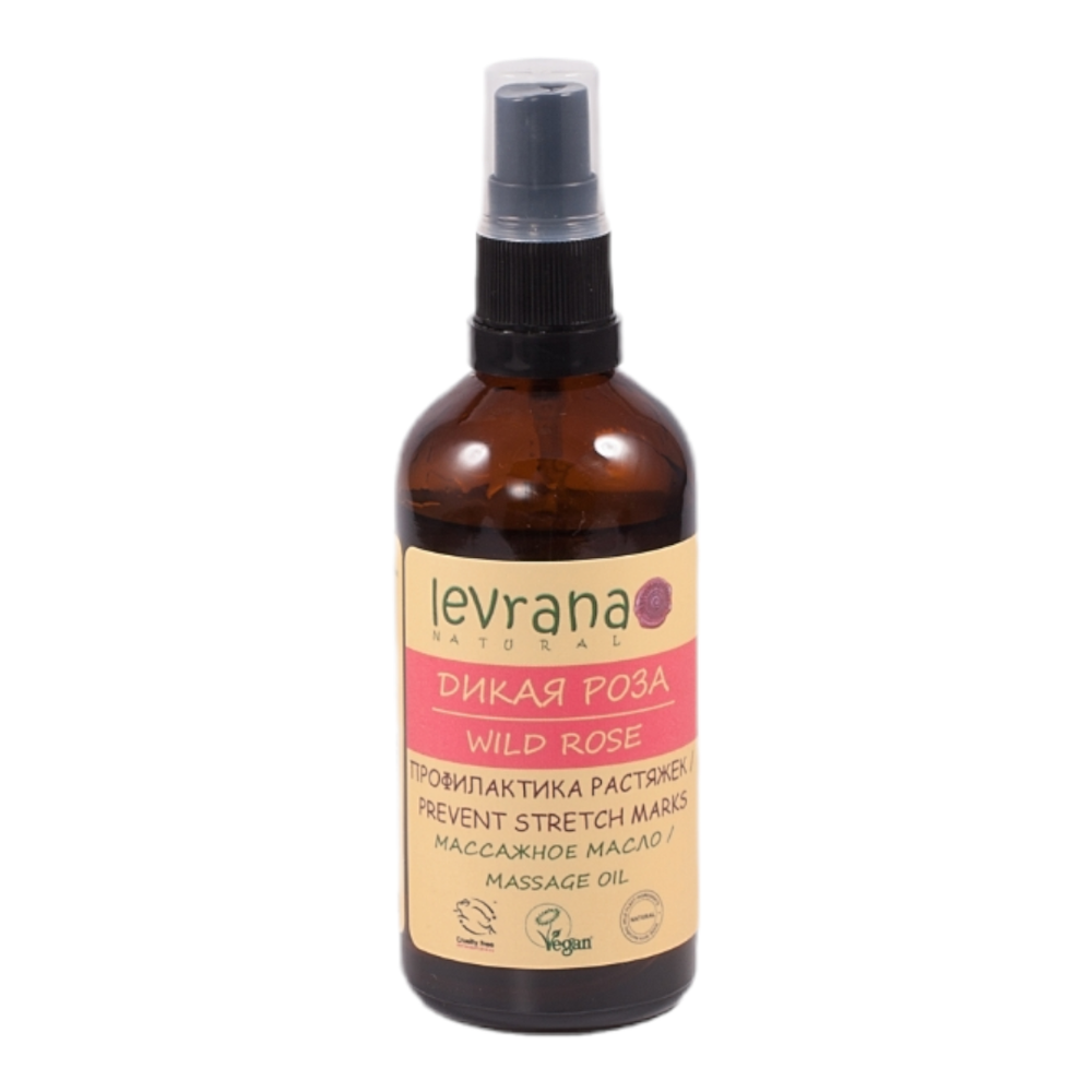 Масло для профилактики растяжек "Дикая роза" (Levrana)