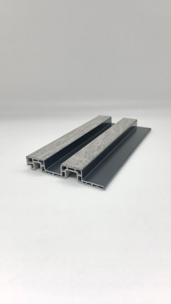 Реечная панель 3Д Prof ПВХ XL Дуб серый 122х2950 мм