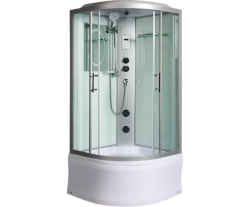 Душевая кабина WeltWasser (ВельтВассер) Halle 904, с высоким поддоном, с электрикой и ГМ, 90x90x217