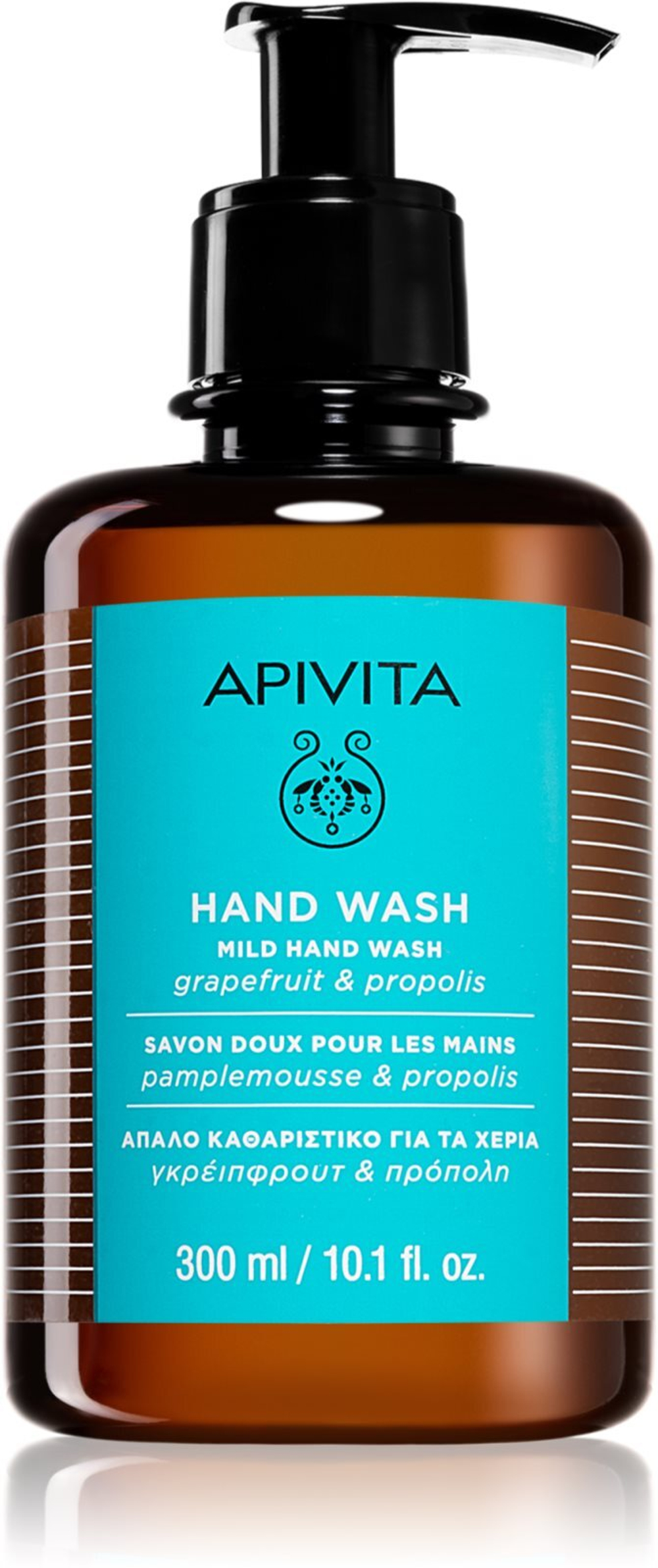 Apivita Hand Care Mild Hand Wash - жидкое мыло для рук /   300  ml  / GTIN 5201279084769