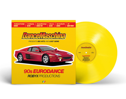 LP: Various Artists — «DanceMaschina: 90s Eurodance / Robyx Productions» (2025) [Limited Yellow Viny