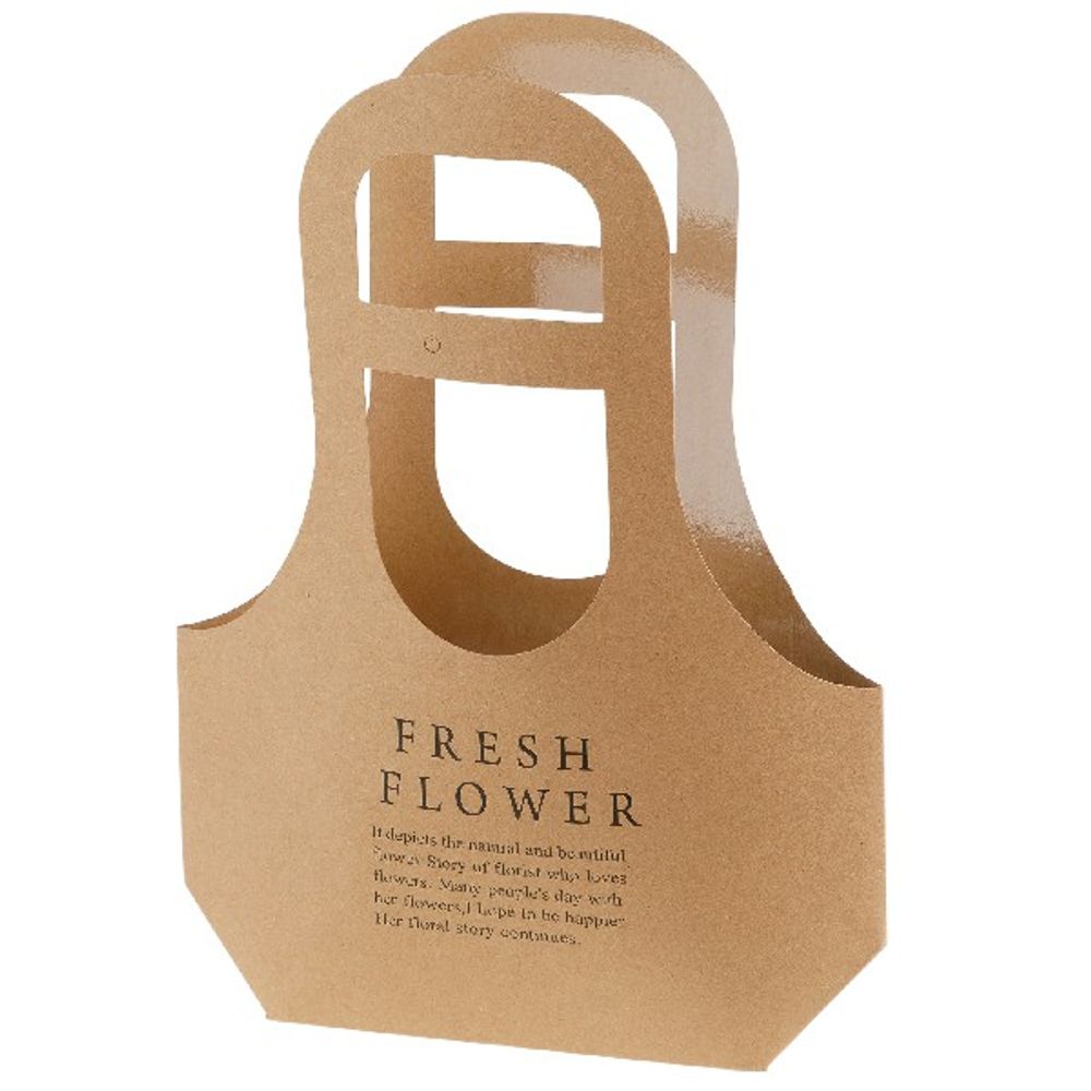 Пакет - Fresh 25*9*32см КРАФТ