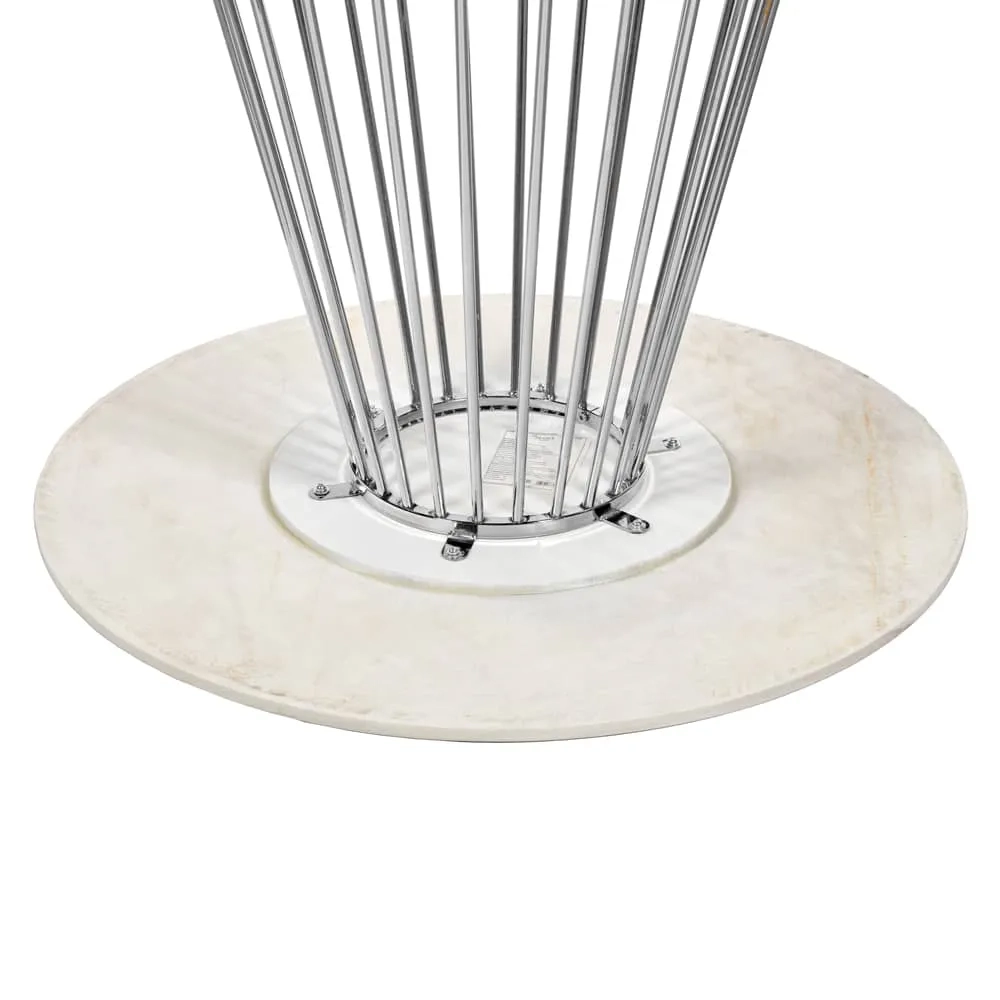 Стол Bradex Home Liverpool 100см, хромированные ножки