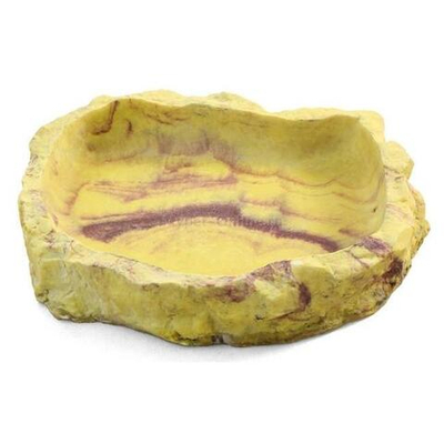 Кормушка  для рептилий "Мрамор", 140*105*27мм , Laguna Terra