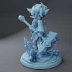 Миниатюры Девушки гоблины 32мм 75мм 100мм goblin girl