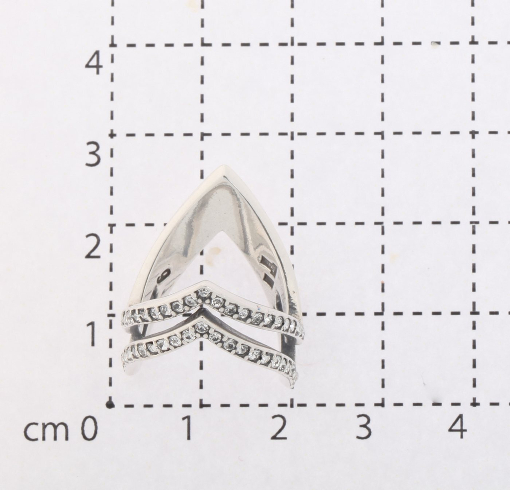 "Рей" кольцо в серебряном покрытии из коллекции "Момент" от Jenavi