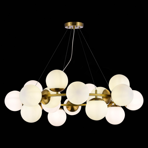 SLE1191-203-20 Светильник подвесной Золотистый/Белый E27 20*60W