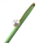 Ручка подарочная шариковая Alingar, синяя, 1.0 мм, металлический корпус, поворотный механизм, "Жемчуг", ассорти, карт. уп.