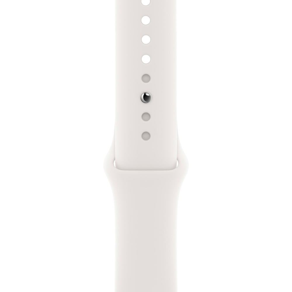 Умные часы Apple Watch Series 8 GPS, 45mm, Aluminium Case with Sport Band M/L, Silver (Серебристый)