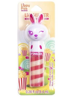 Lip Smacker Блеск для губ Lippy Pals Gloss Hopping Caramel Corn с ароматом карамельный попкорн 8.4 г