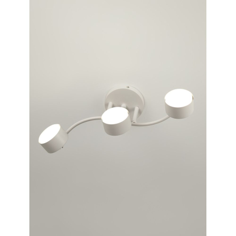 Светильник настенно-потолочный спот Rivoli Batty 7080-703 3хGX53 15 Вт поворотный | Rivoli