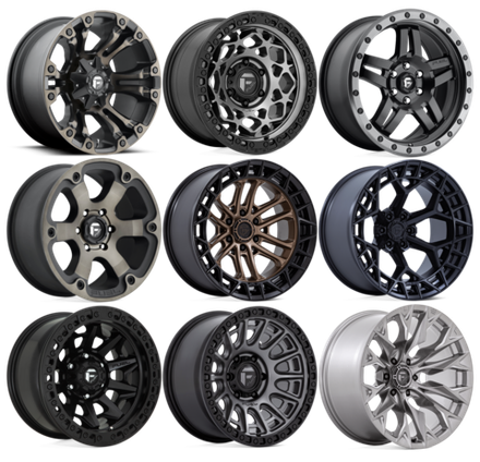 КОВАНЫЕ ДИСКИ В СТИЛЕ FUEL ДЛЯ Внедорожников OFFROAD
