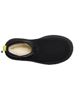 UGG Classic Mini Dipper Boot Black Yellow