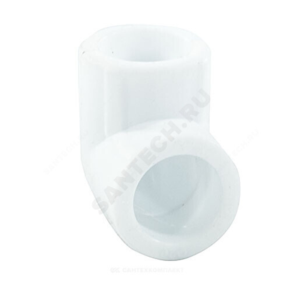 Угольник PP-R белый Дн 40х90гр PRO VALFEX 10108040-PRO