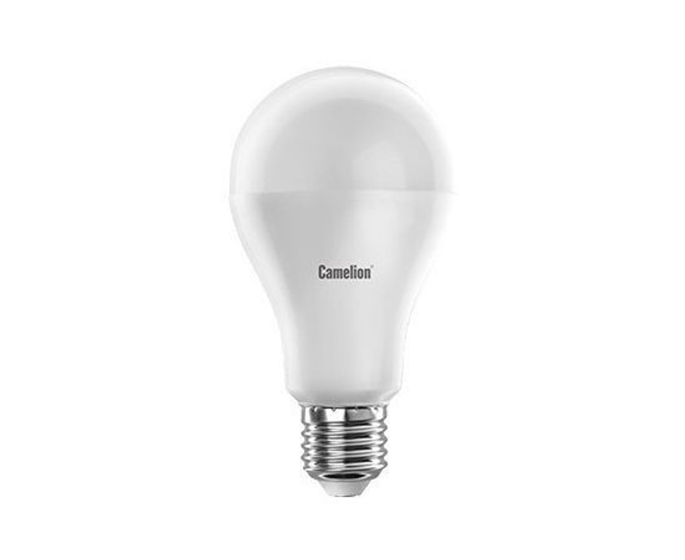 Лапочка Camelion ЛОН A65 E27 17W(1530lm 270) 4500K 4K матов. 130x65 пластик LED17-A65/845/E27, 1 шт.