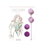 Набор сменных вагинальных шариков Lola Games Love Story Valkyrie Purple 3013-03lola