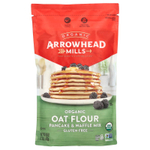 Arrowhead Mills, Смесь для блинов и вафель из органической овсяной муки, без глютена, 453 г (16 унций)