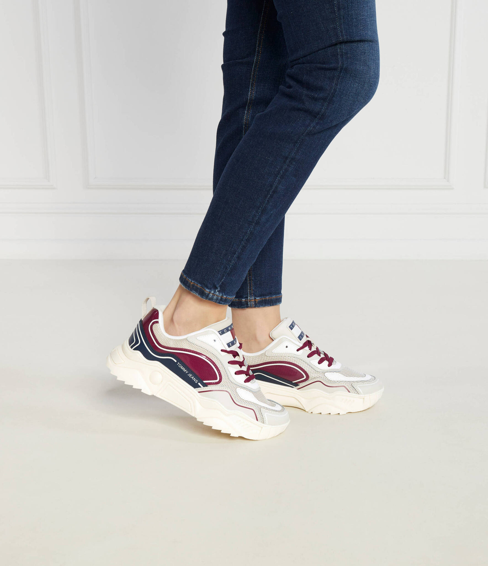Кроссовки Tjw Chunky Runner Monocolor Lc Tommy Jeans - серый(EN0EN02263)