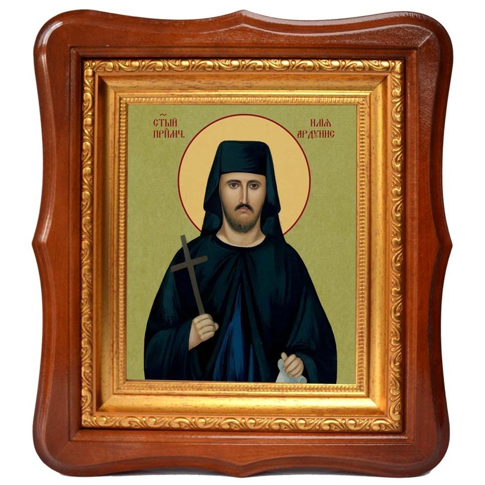 Илия Ардунис преподобномученик. Икона на холсте.