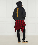 Худи BURNING PALM Palm Angels - черный(PMBB058F 24FLE005)