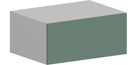 Кухня Модуль ШВГ 810 Ликата / Матовая мята