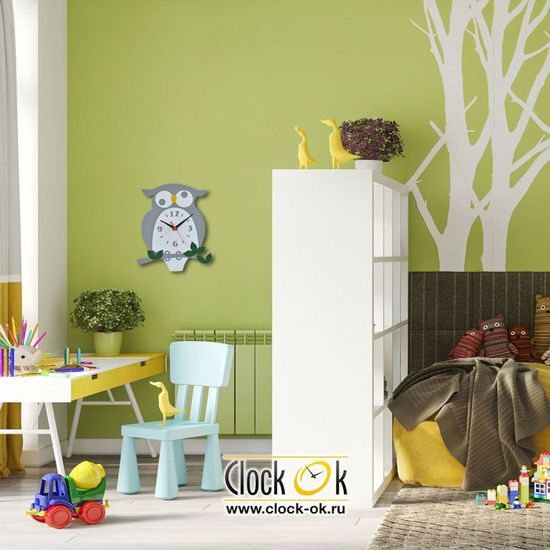 Настенные часы Совёнок