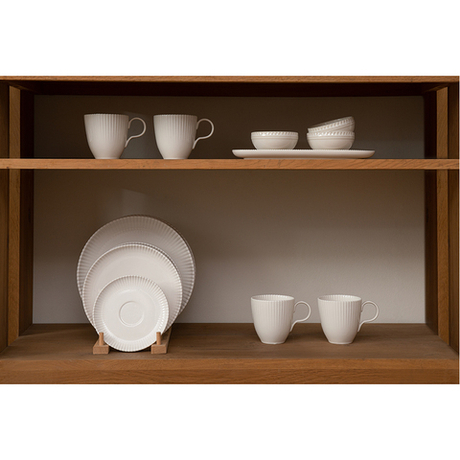 Блюдо овальное Tkano Kitchen Spirit белое