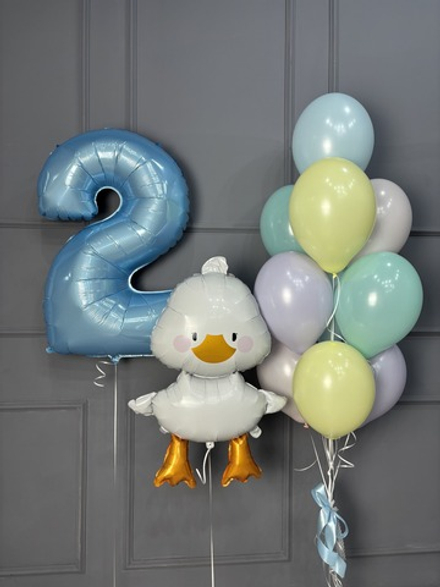 Праздничный набор шаров Утёнок