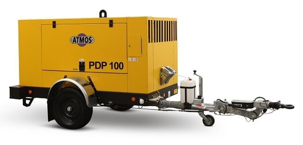 Винтовой компрессор Atmos PDP 100 регул без тормоза — Фото №1 