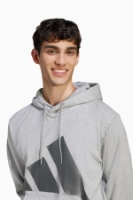 Кофта adidas Essentials Holiday 3-Stripes - серый