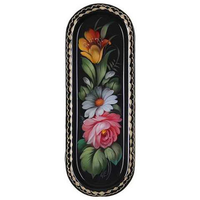 Zhostovo metal tray A4D070425354
