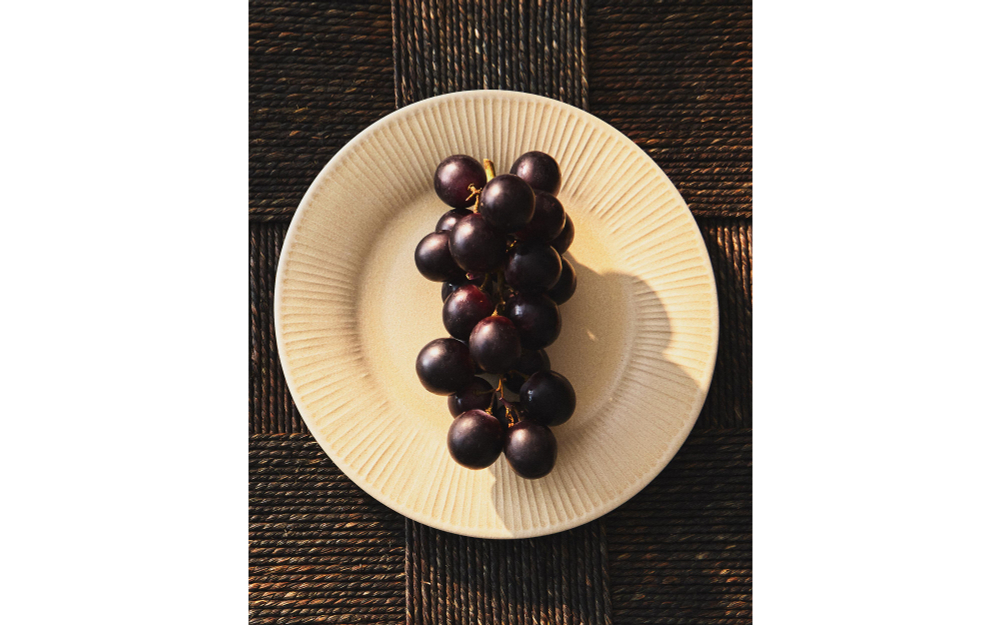 Zara Home тарелка десертная из каменной керамики, цвет бежевый, 22 см