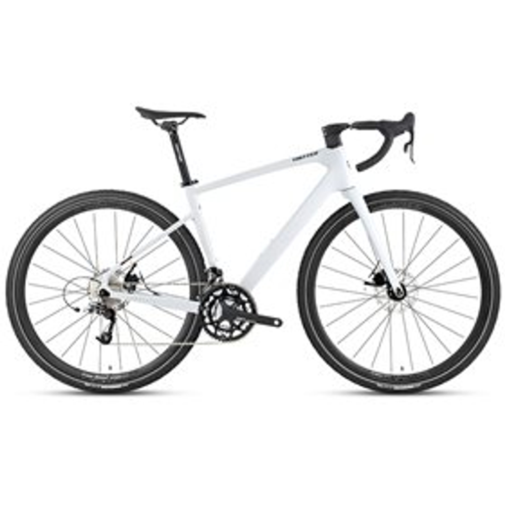 Велосипед Twitter 2025 (Hydraulic Disc) мод. Gravel V1 R7000-22S Carbon р. 54 цвет чёрный матовый